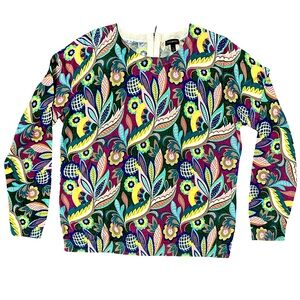 Vintage Talbots Colorful Sweater Size Large